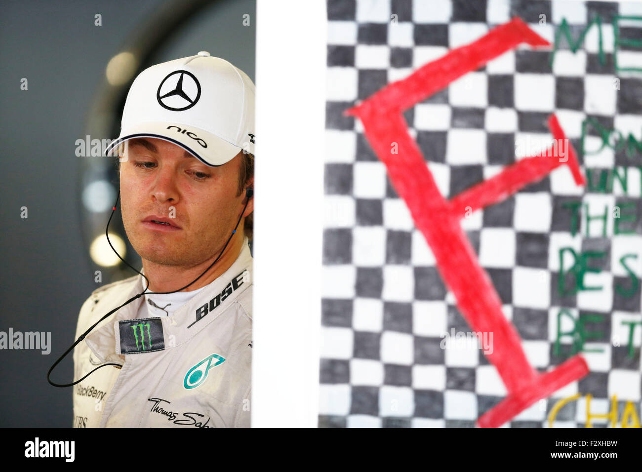 Automovilismo: Campeonato del Mundo de Fórmula Uno FIA 2015, Gran Premio de Japón, #6 Nico Rosberg (GER, Mercedes AMG Petronas Formula One Team), Foto de stock