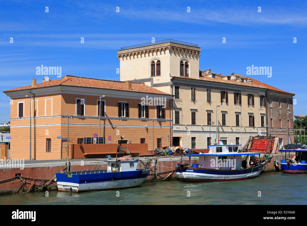 El puerto de Fiumicino, Roma, Italia, Europa Fotografía de stock - Alamy