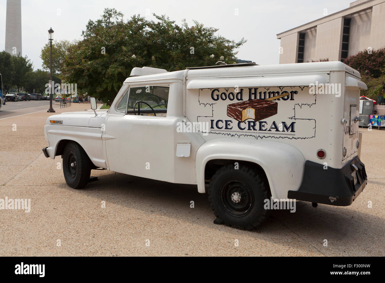 Antique Buen Humor camión de helados - EE.UU. Foto de stock