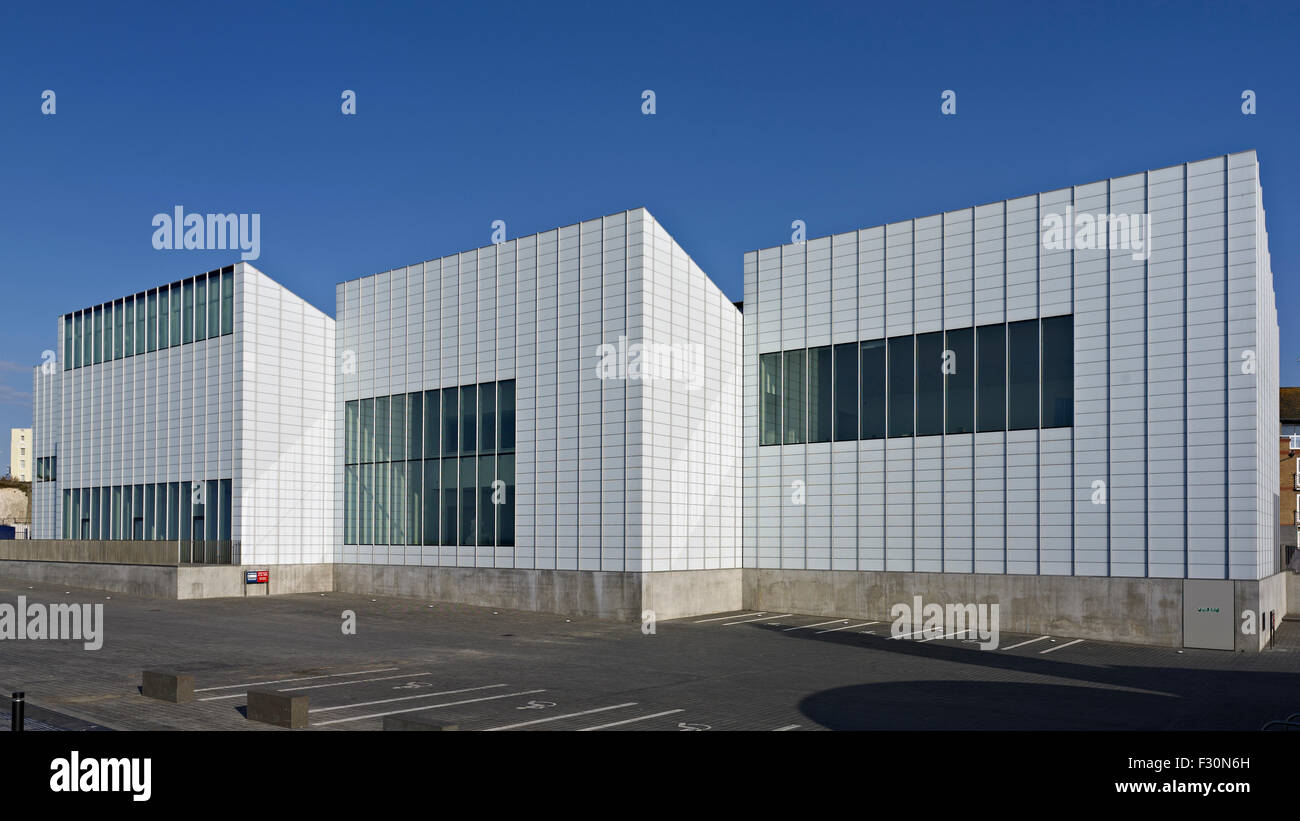 Margate Turner Contemporary Gallery 2008-11por David Chipperfield. Foto de stock