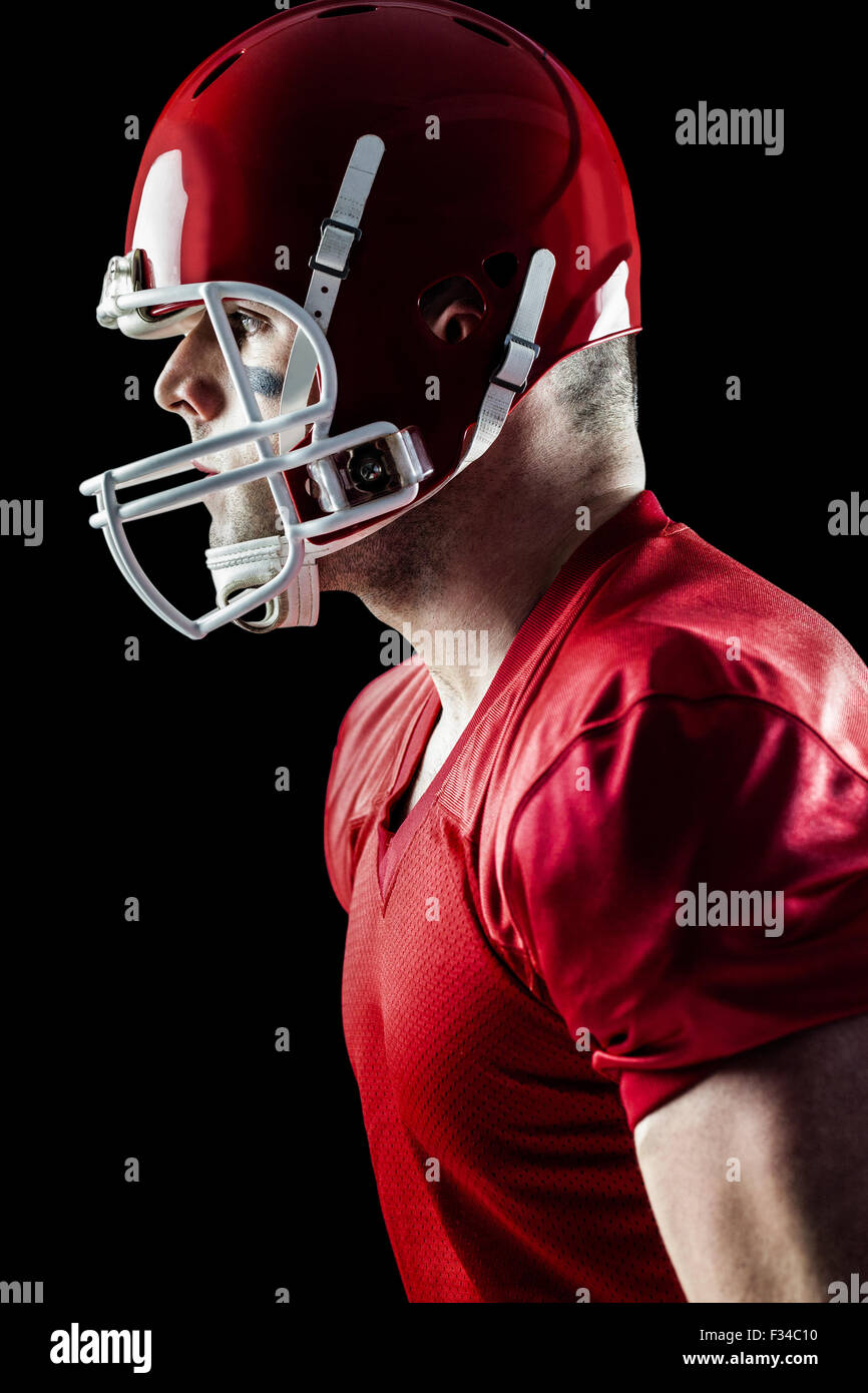 American player side profile fotografías imágenes de alta resolución -
