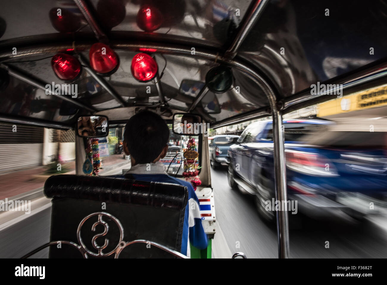 Tuktuk de Bangkok. Foto de stock
