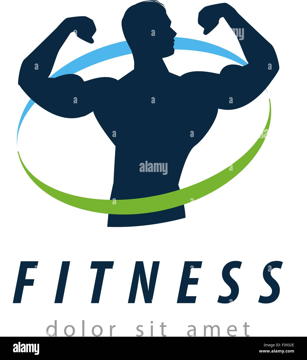 Plantilla de diseño de logotipo vector fitness salud gimnasio o icono