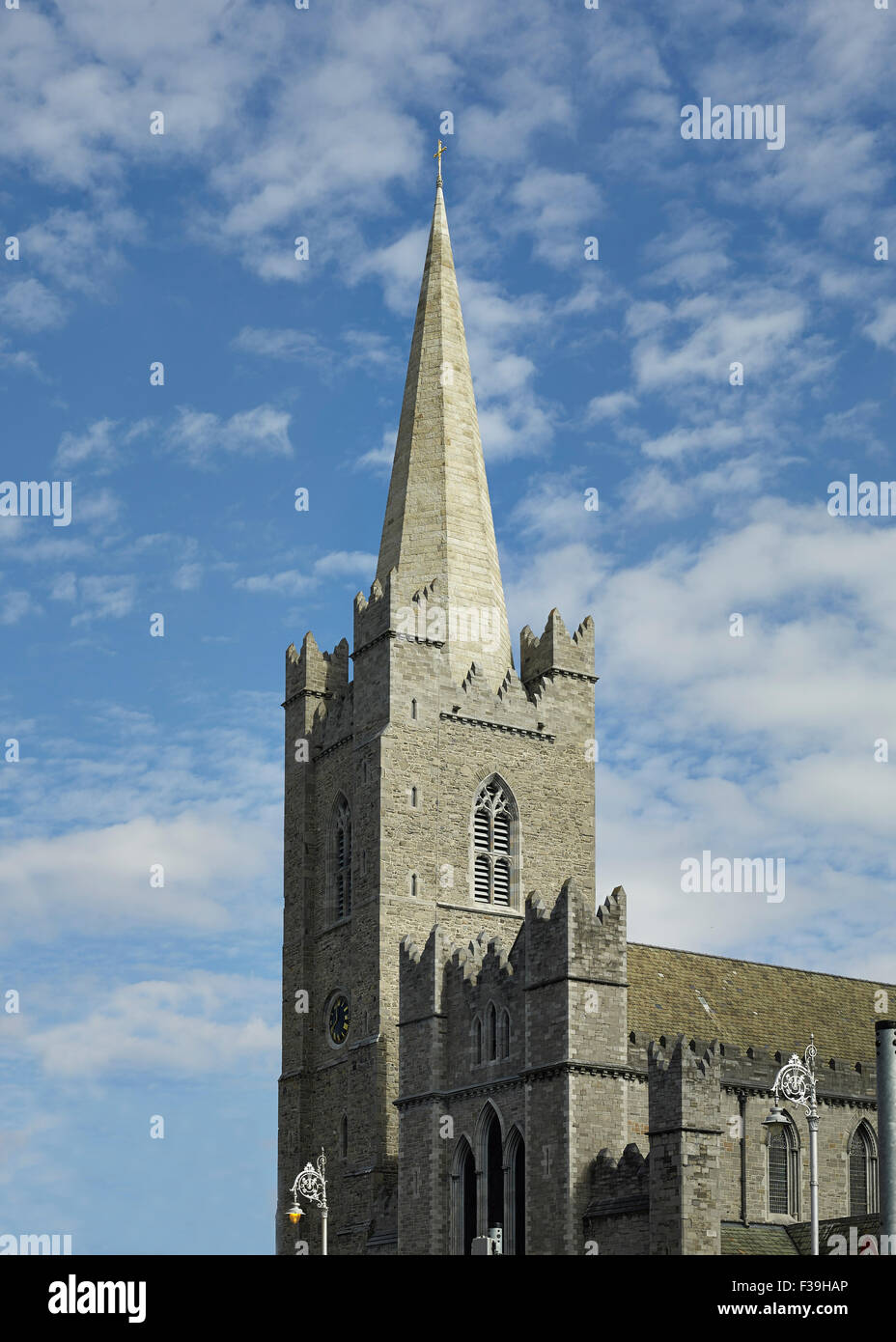 La Catedral de St Patrick Dublin Minot tower Foto de stock