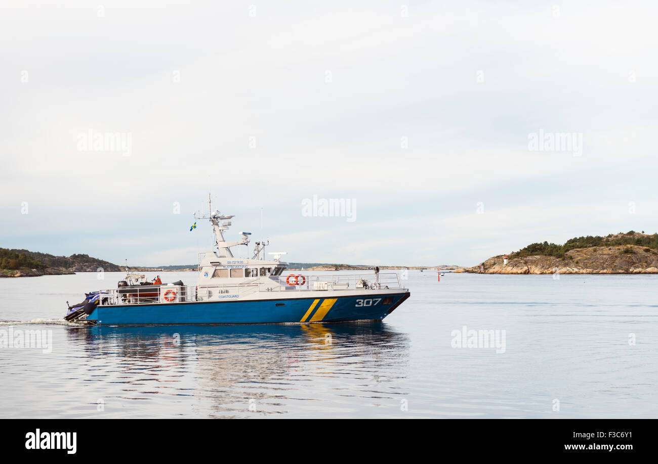 La Guardia Costera sueca Foto de stock