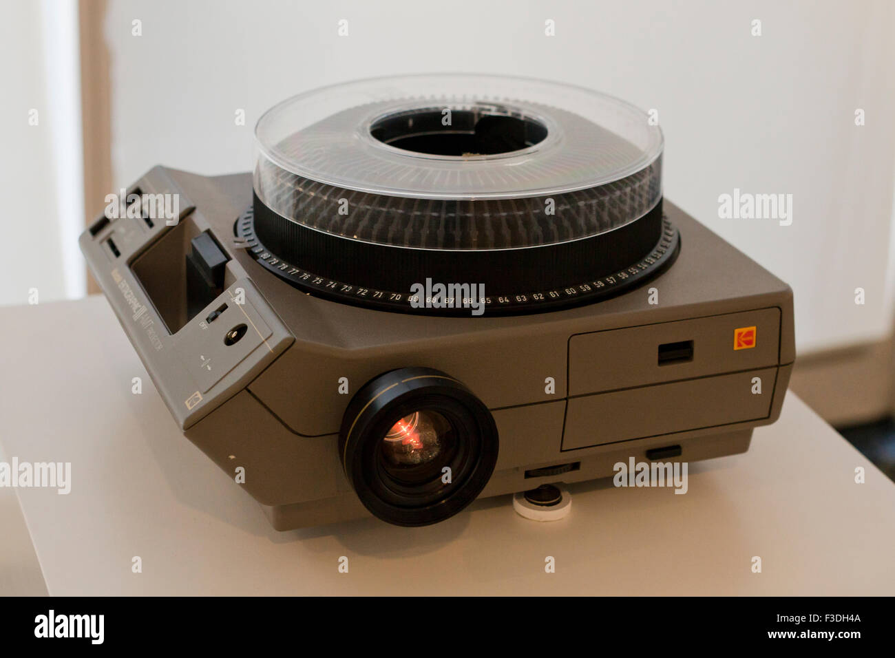 Proyector de diapositivas Kodak Ektagraphic AMT - EE.UU. Foto de stock