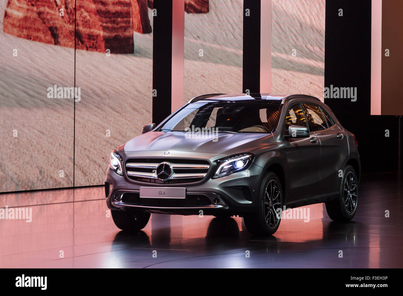 Mercedes Benz GLA en la IAA International Motor Show 2015 Foto de stock
