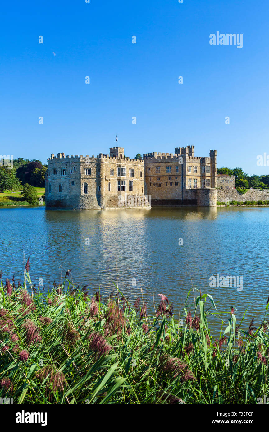Castillo de Leeds, cerca de Maidstone, Kent, Inglaterra, Reino Unido. Foto de stock