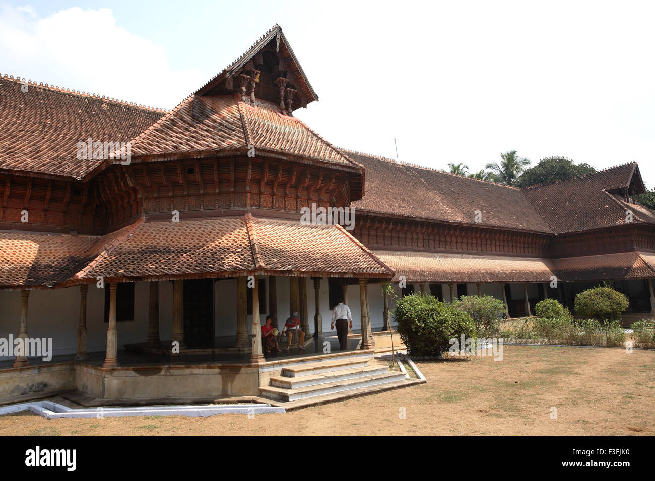 Puthen Kuthiramalika Maliga (Museo del Palacio) en Thiruvananthapuram o Trivandrum, Kerala, India ; ; Foto de stock