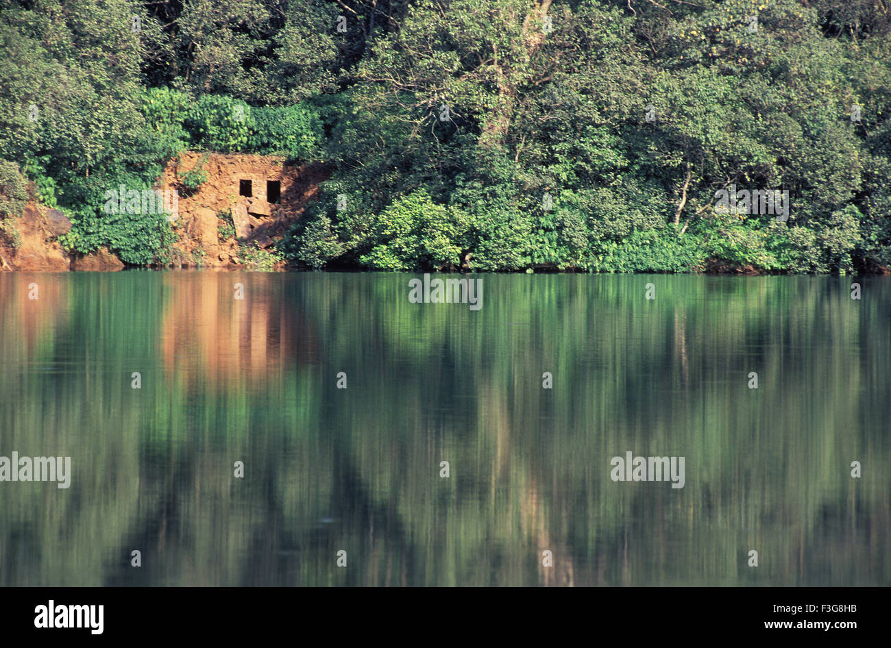 Lago Charlotte ; Matheran ; Maharashtra ; Fotografía de Bellas Artes ; India ; Asia Foto de stock