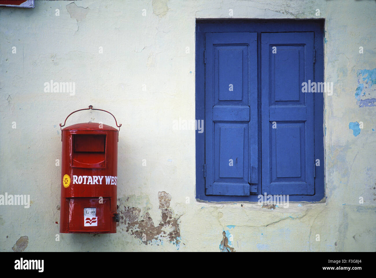 Cuadro Post ; la Fotografía Artística ; India Foto de stock