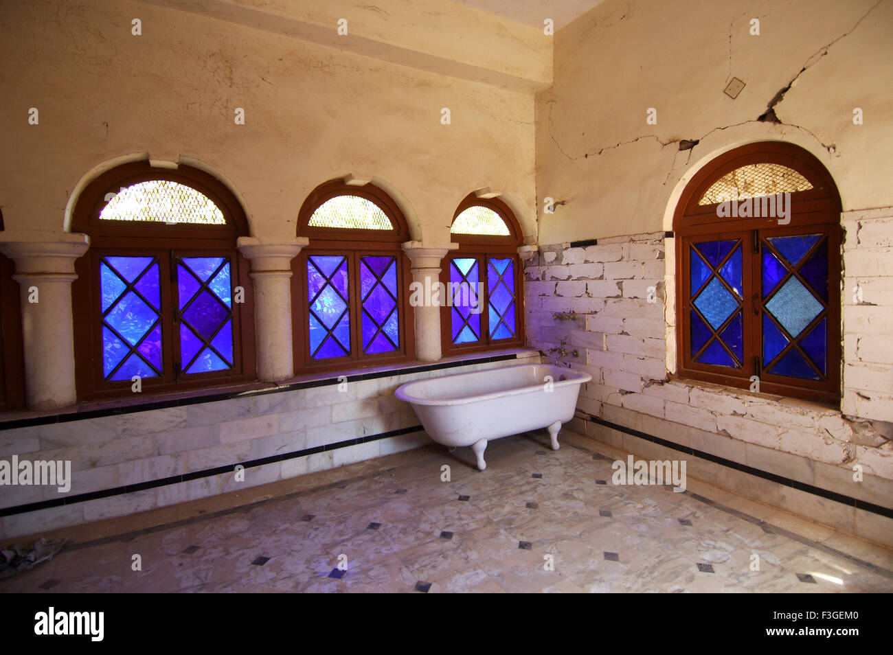 Baño Zona de patrimonio cultural ; ; Gujarat India Foto de stock