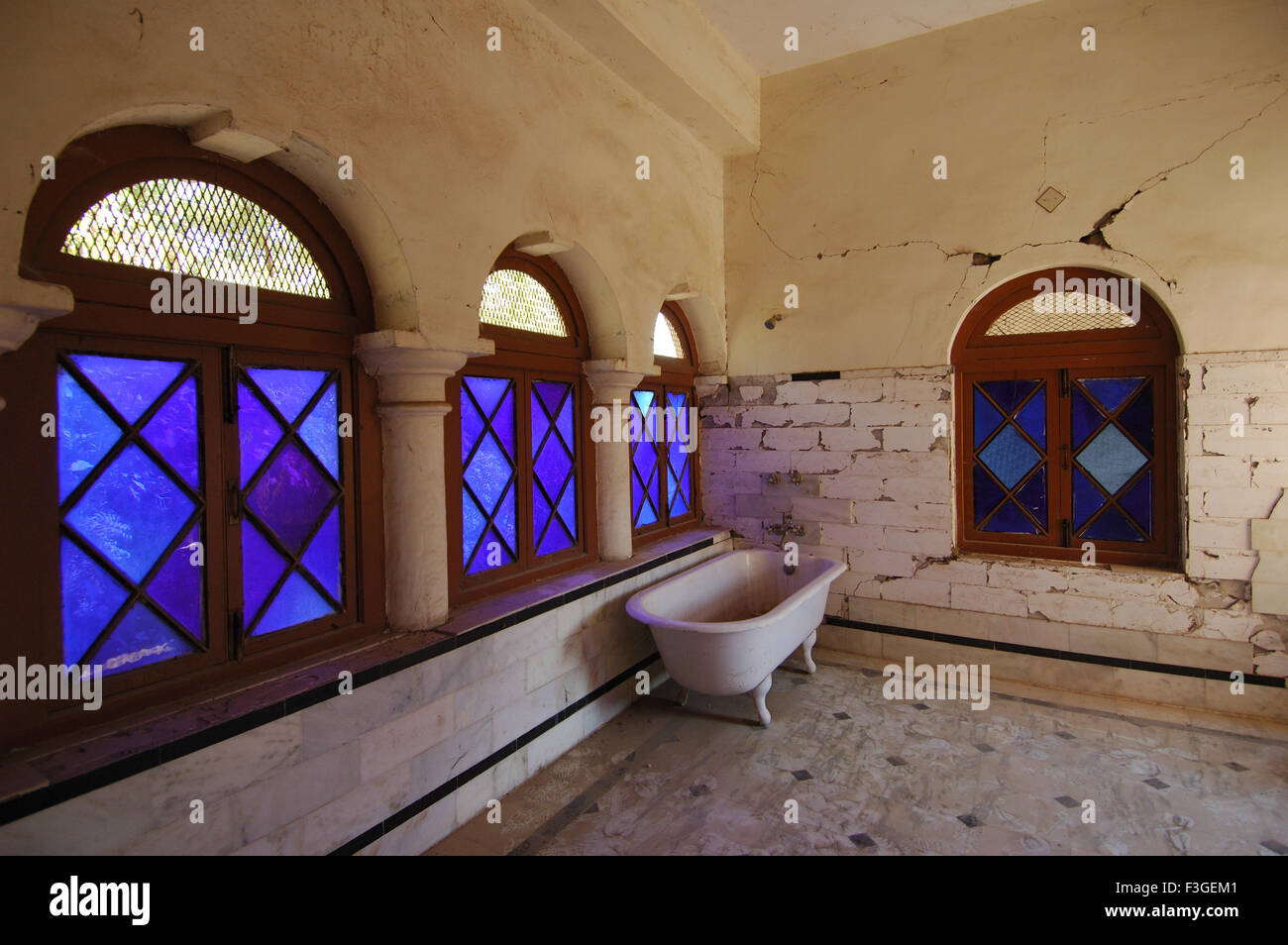 Baño Zona de patrimonio cultural ; ; Gujarat India Foto de stock