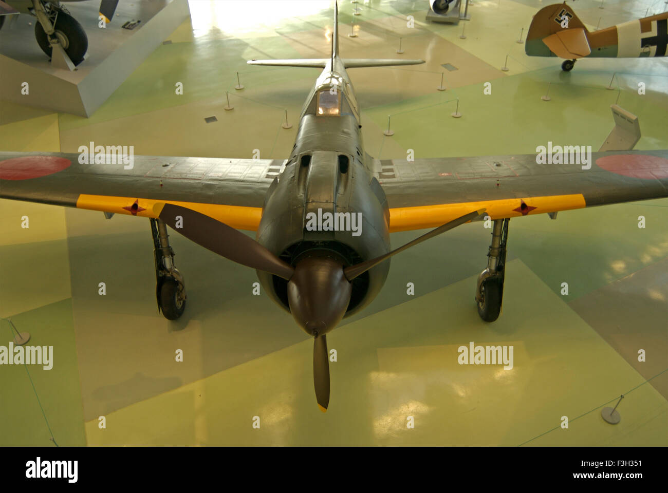 Avión de combate en Royal Air Force Museum ; ; Londres Reino Unido Reino Unido Inglaterra Foto de stock