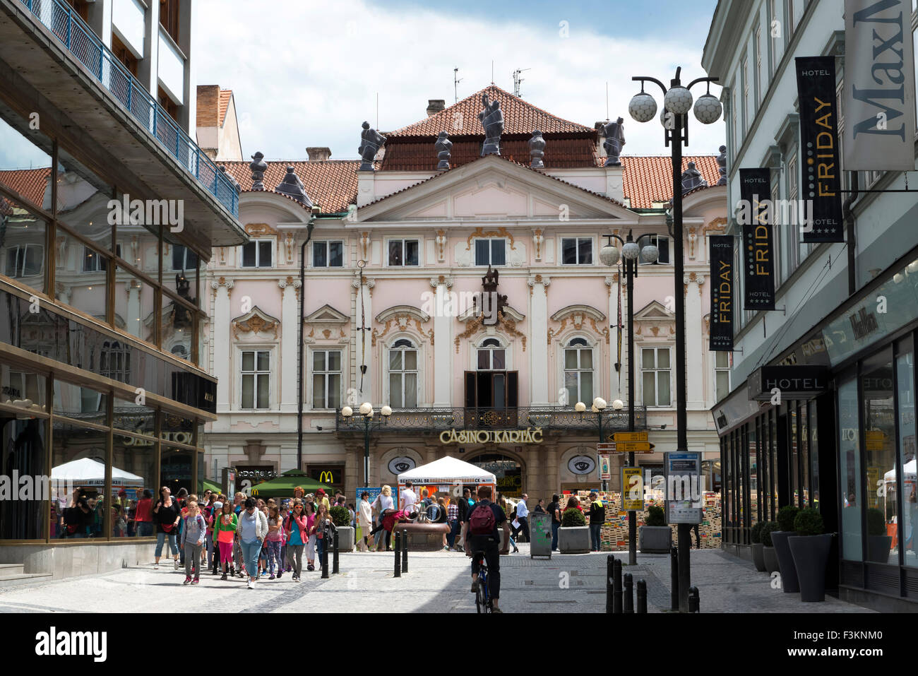 Casino De Praga, República Checa Foto de stock