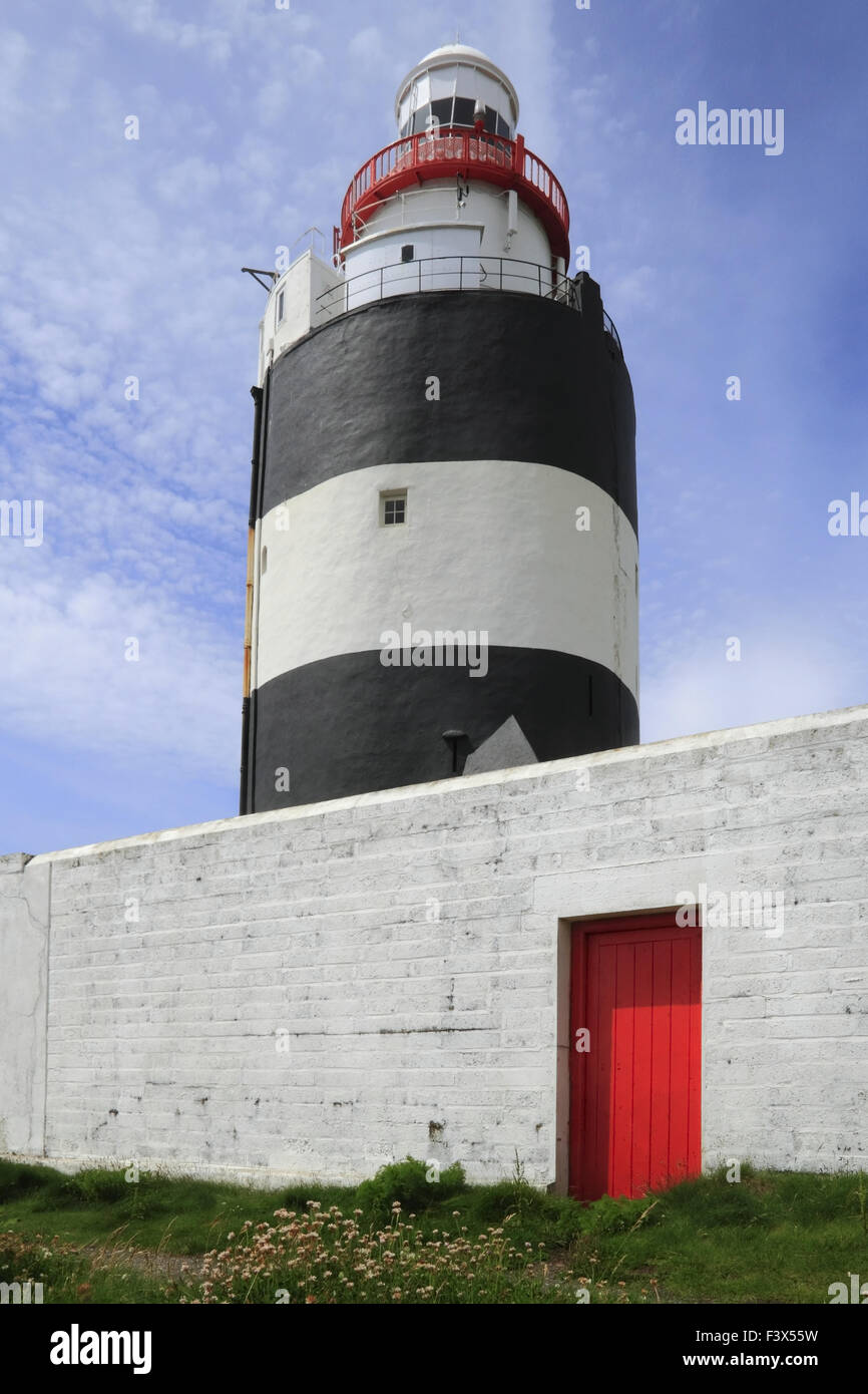 Hook Head Lighthouse, Irlanda Foto de stock