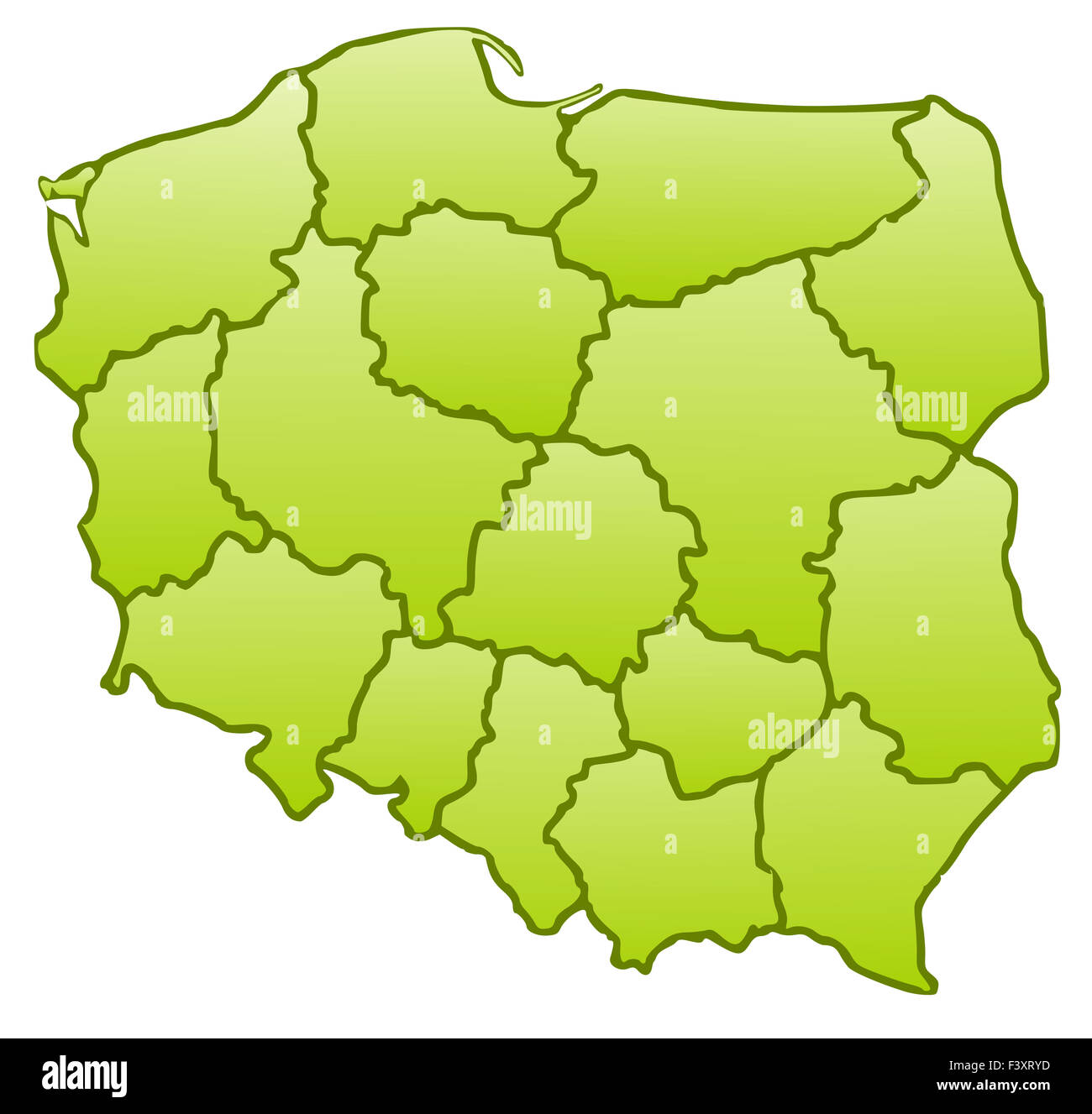 Mapa de polonia cracovia fotografías e imágenes de alta resolución Alamy