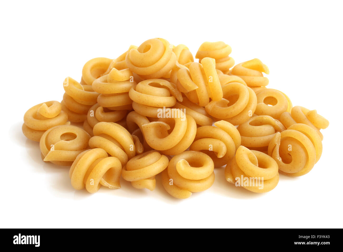 Close-up de pasta italiana - en forma de espiral Fotografía de stock - Alamy