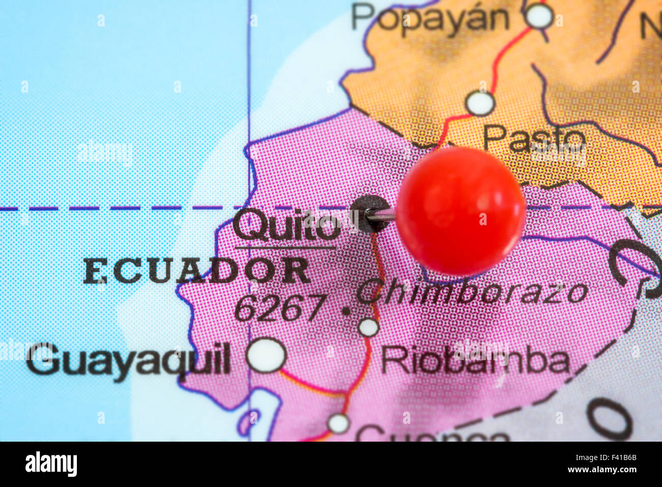 Mapa quito fotografías e imágenes de alta resolución Alamy