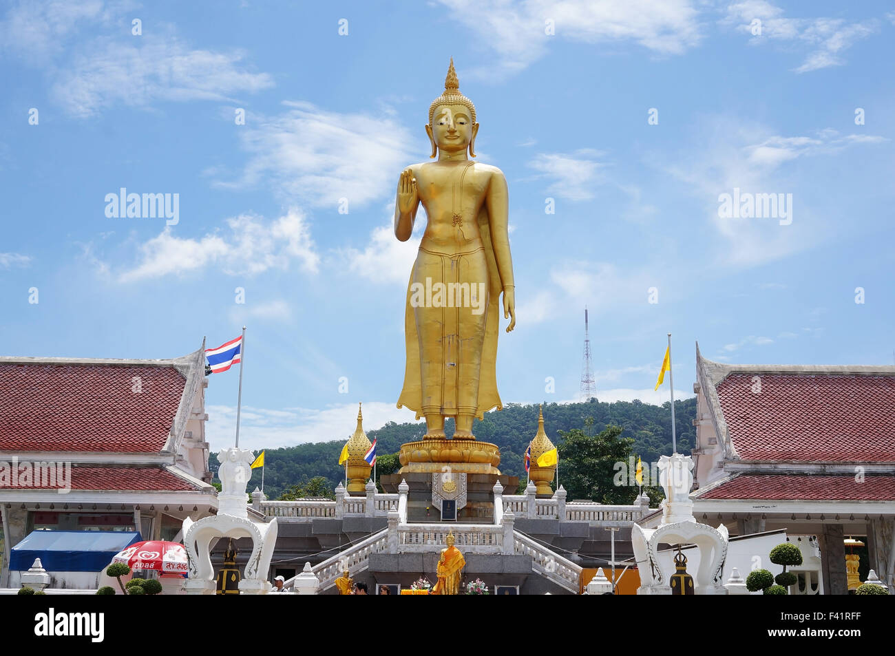 Buda permanente en Hat Yai Foto de stock