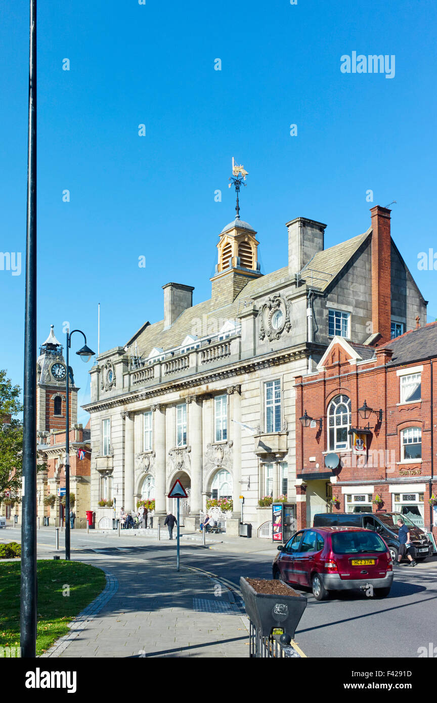 Ayuntamiento de Crewe Foto de stock