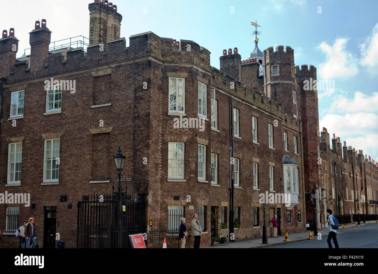 St James's Palace en Westminster, Londres, Reino Unido Foto de stock
