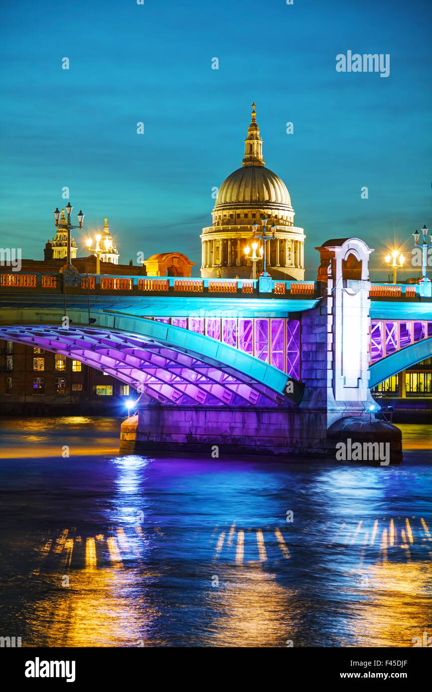 Saint Pauls Cathedral en Londres Foto de stock