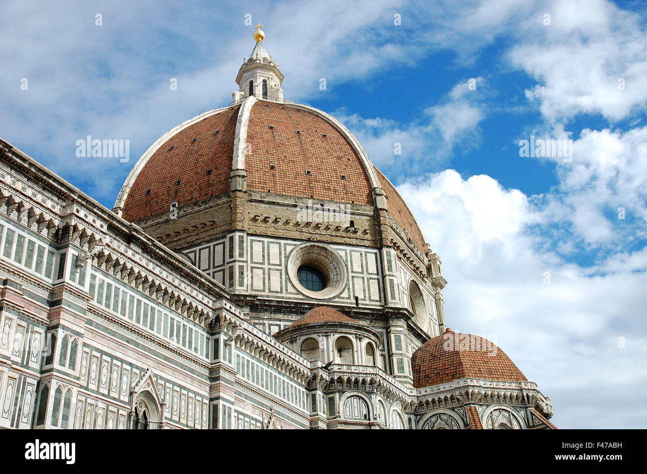 Duomo Cattedrale di Santa Maria del Fiore en Florencia, Italia. Foto de stock