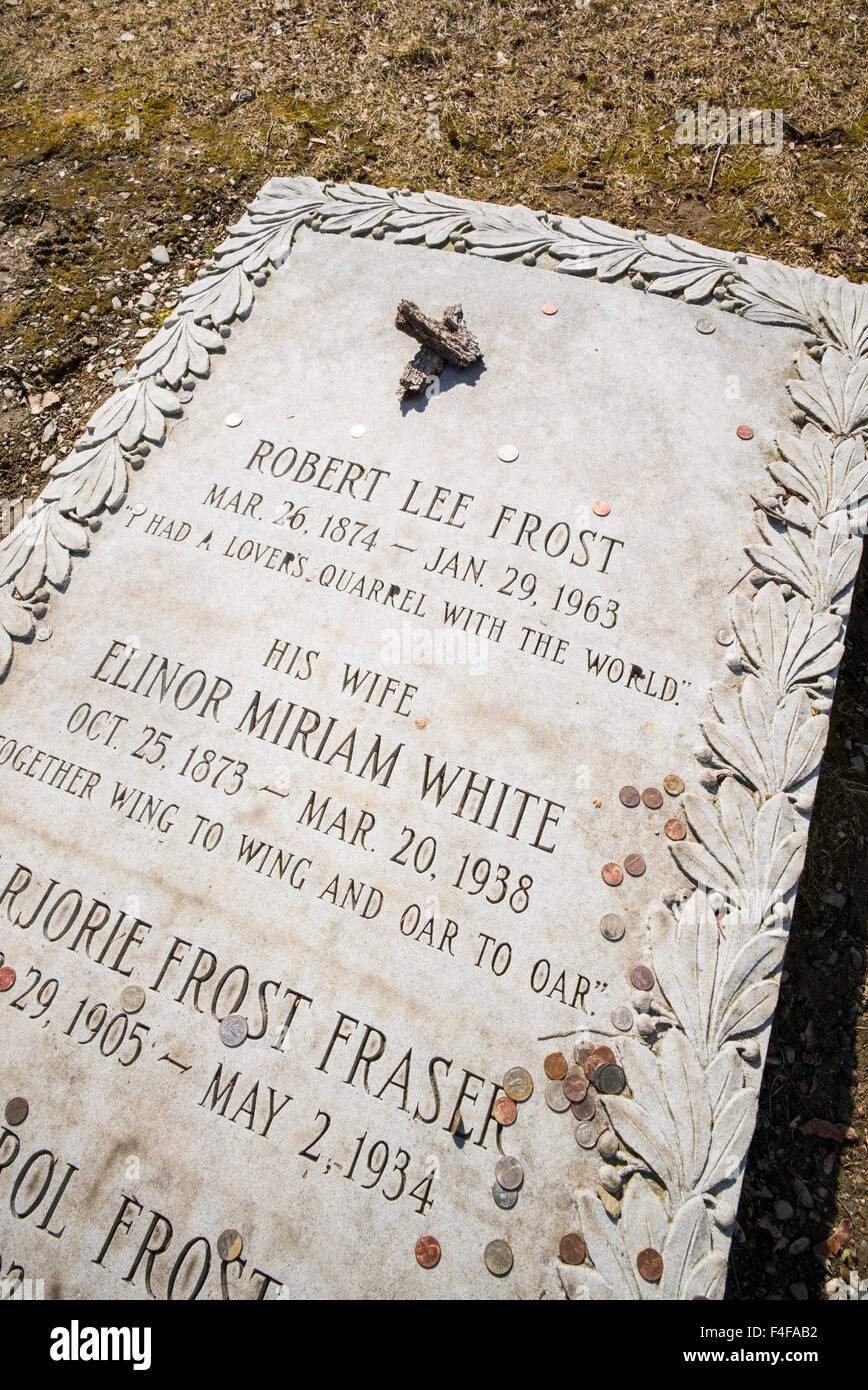 Bennington, antigua Primera Iglesia enterrar a tierra, tumba de poeta