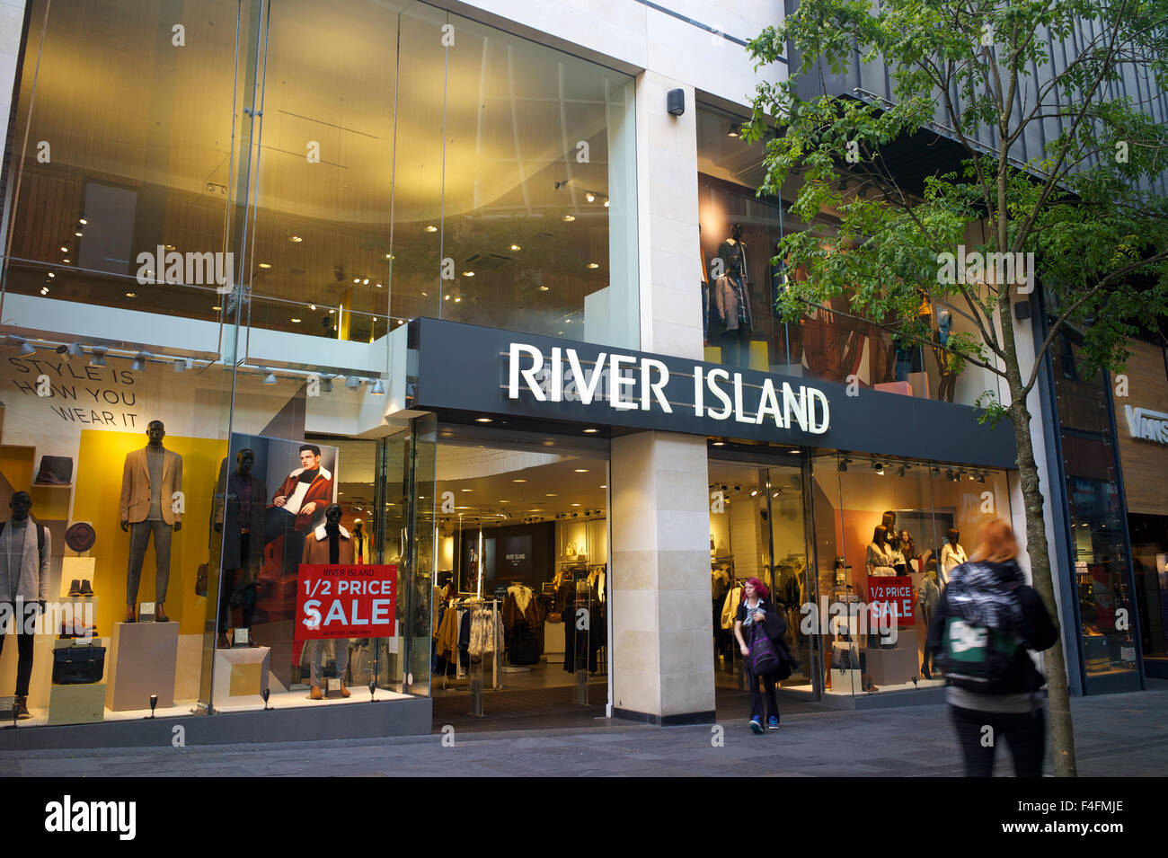 River Island store, UK Foto de stock