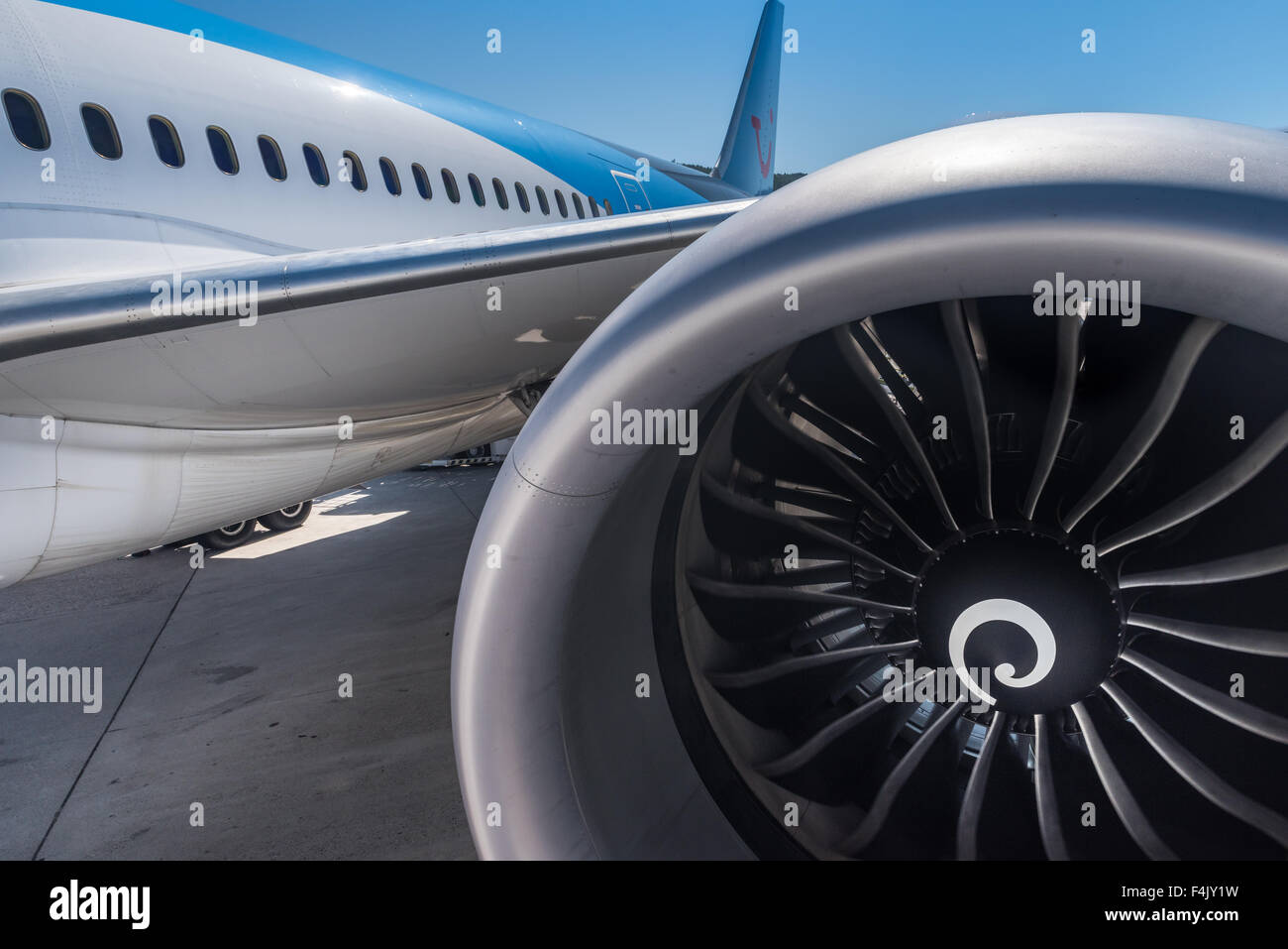 Boeing 787 Dreamliner Foto de stock