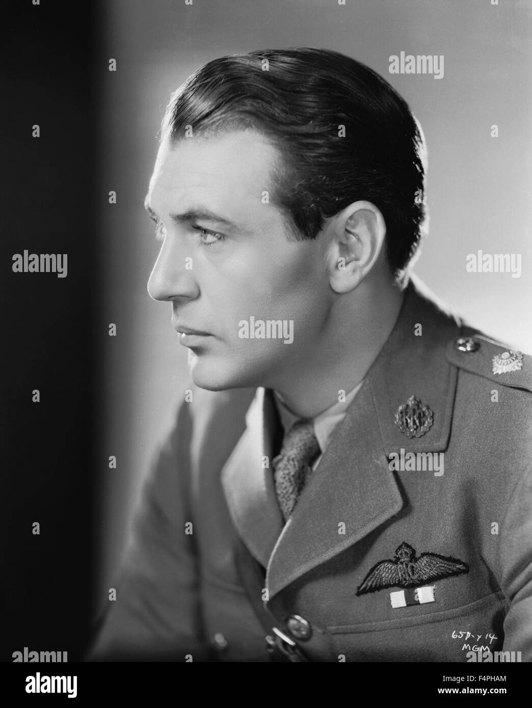 Gary Cooper / Hoy vivimos / 1933 dirigida por Howard Hawks Foto de stock