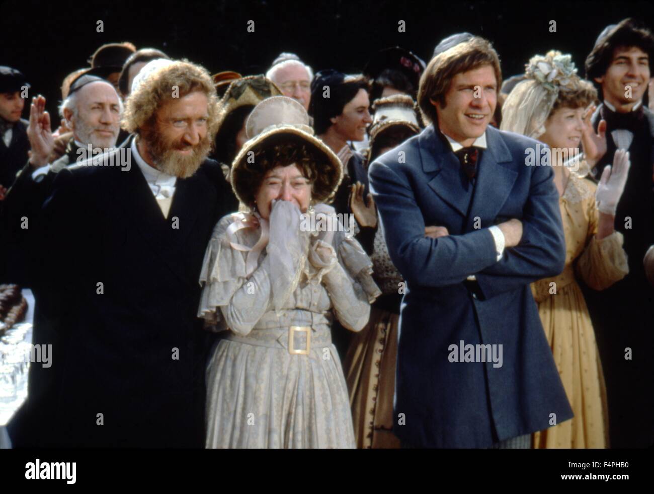 Gene Wilder y Harrison Ford / El Frisco Kid / 1979 dirigida por Robert Aldrich Foto de stock