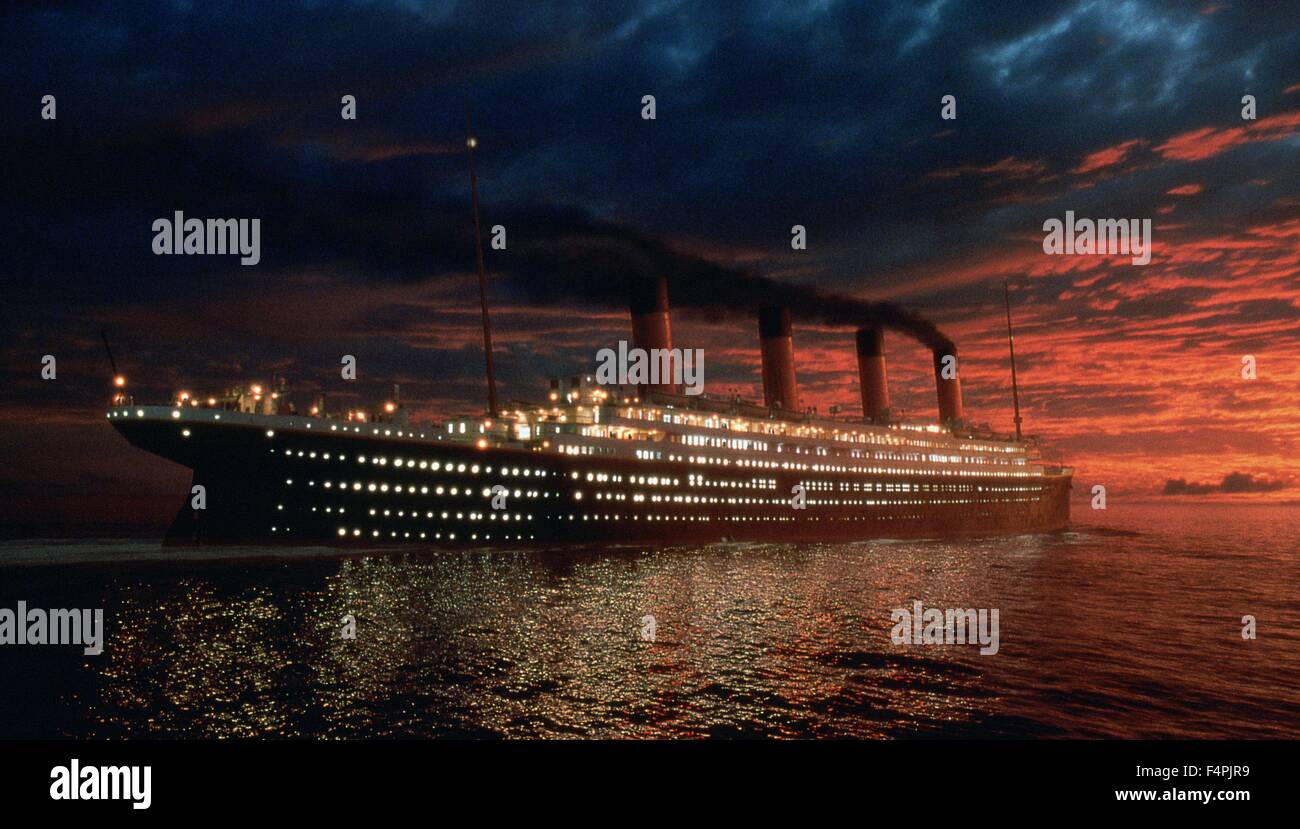 Titanic / 1997 dirigida por James Cameron [Imágenes] Fox del siglo XX. Foto de stock