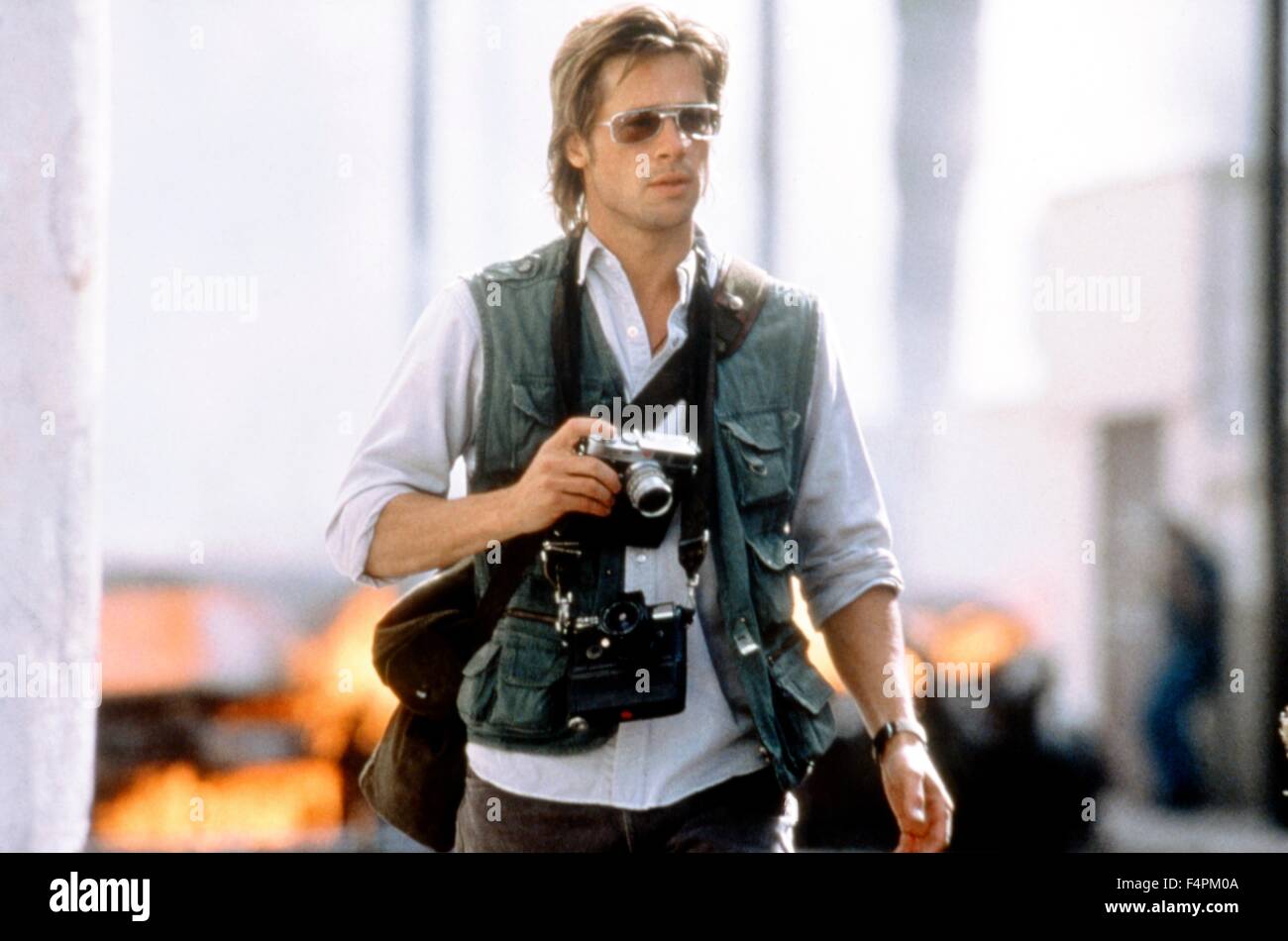 Brad Pitt / juego de Espionaje / 2011 dirigida por Tony Scott [Universal Pictures] Foto de stock