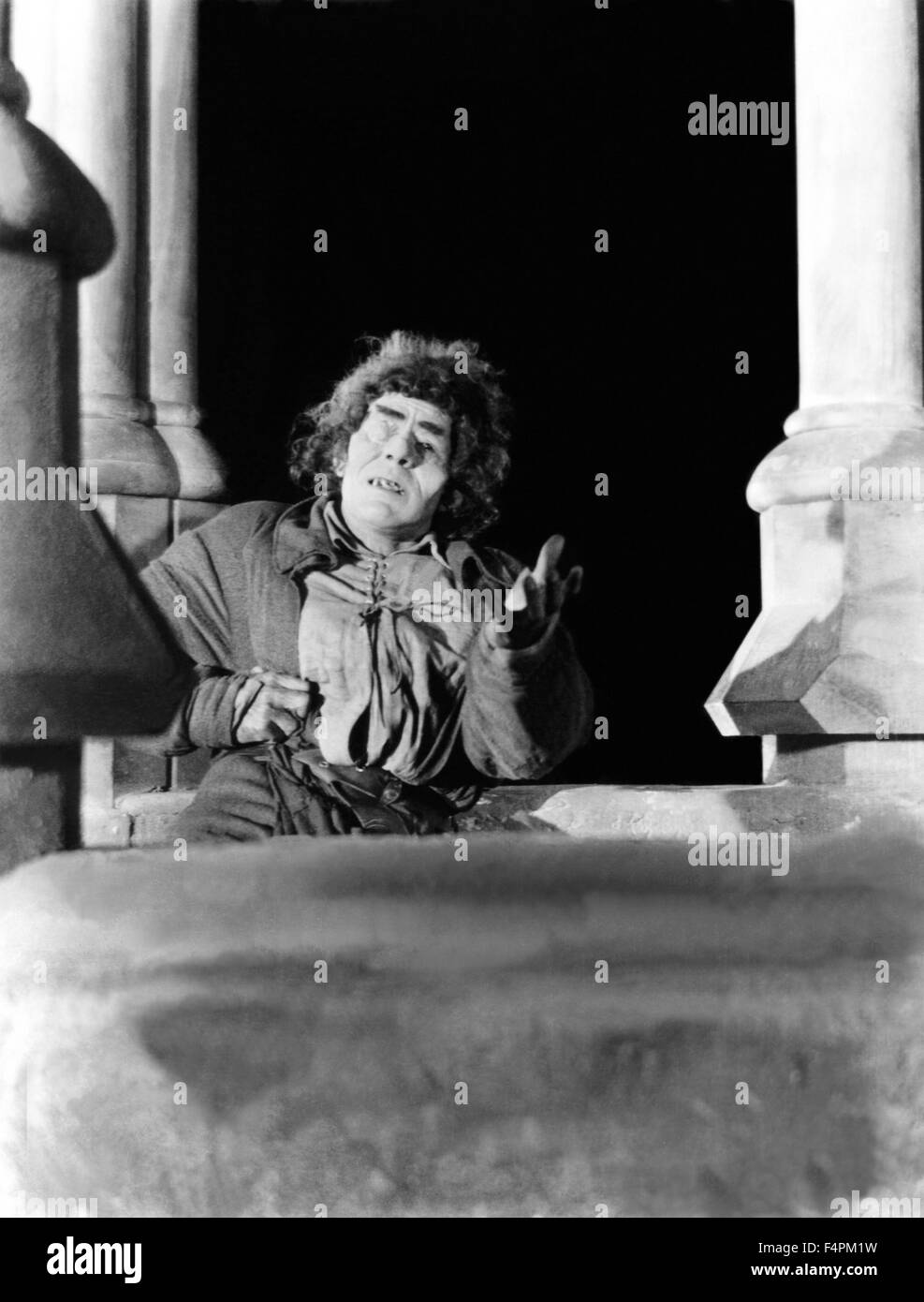 Lon Chaney / El Jorobado de Notre Dame / 1923 dirigida por Wallace Worsley [Universal Pictures] Foto de stock