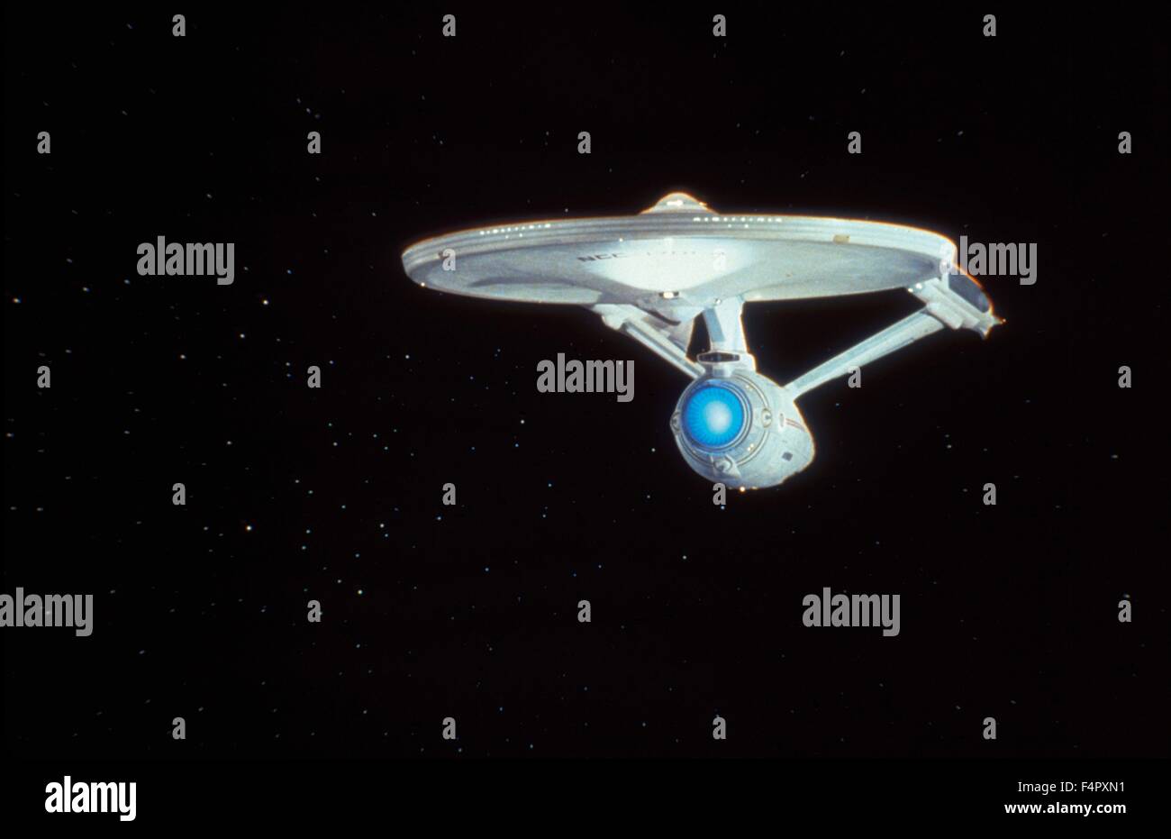 Star Trek: Enterprise / Star Trek V: La Frontera Final / 1989 / dirigido por William Shatner / [Paramount Pictures] Foto de stock