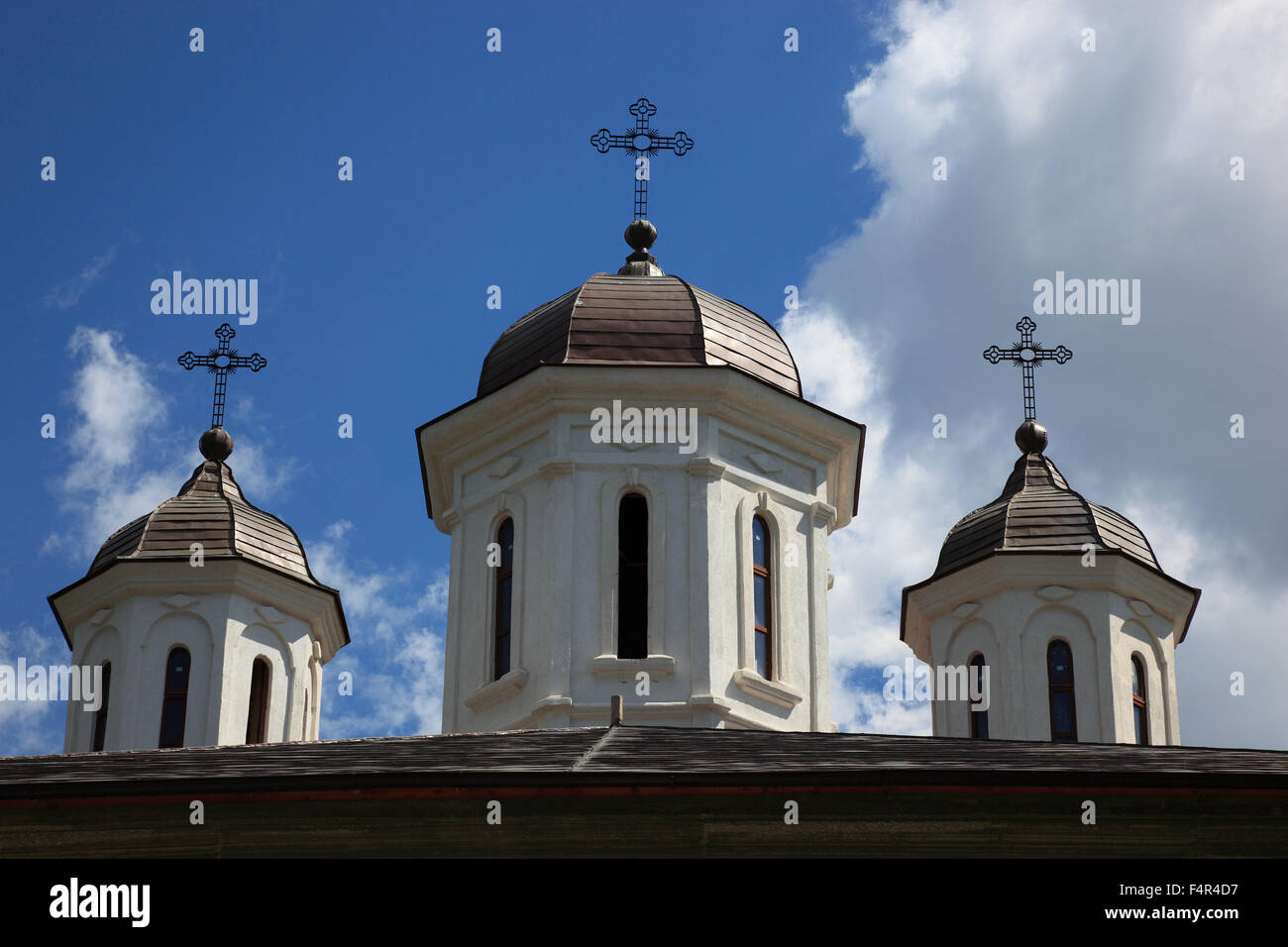 Monasterio Cernica, Manastirea Cernica, en las afueras de Bucarest, Rumania Foto de stock