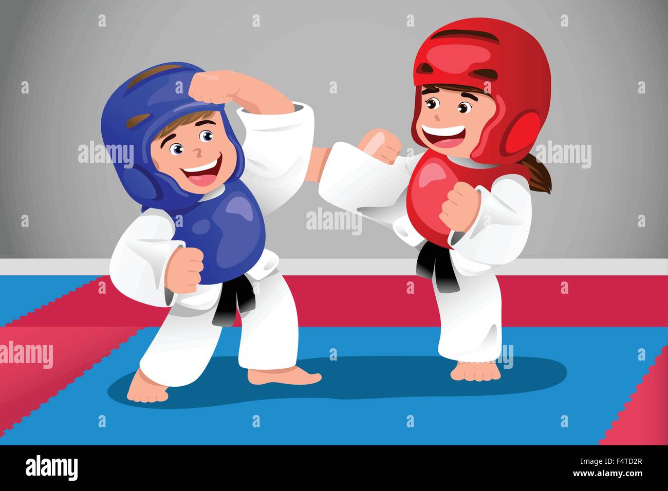 Tae kwon do Imágenes vectoriales de stock - Alamy