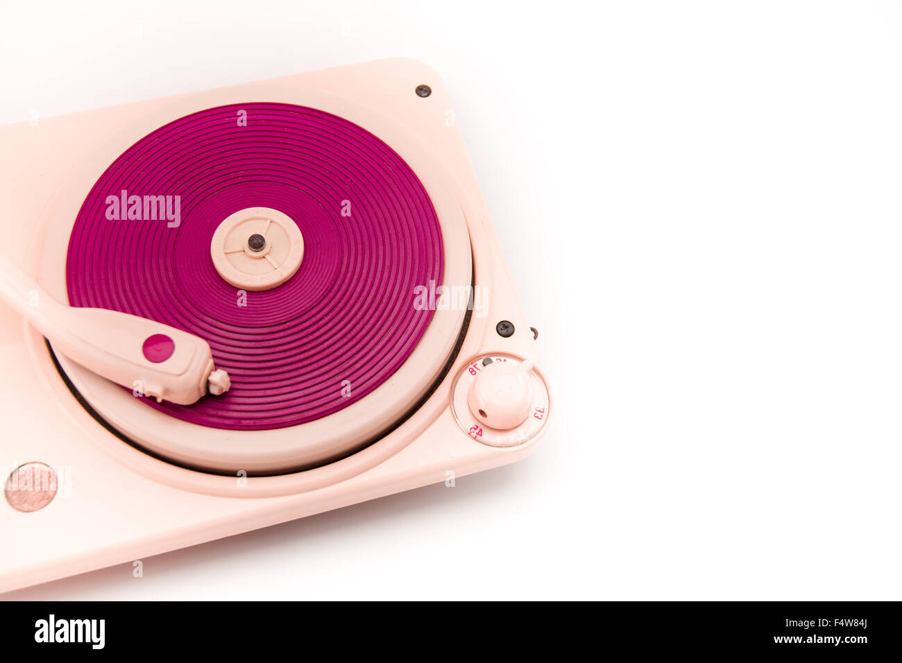 Tocadiscos rosa fotografías e imágenes de alta resolución - Alamy