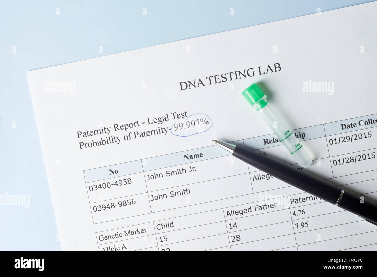 Dna test baby fotograf as e im genes de alta resoluci n Alamy