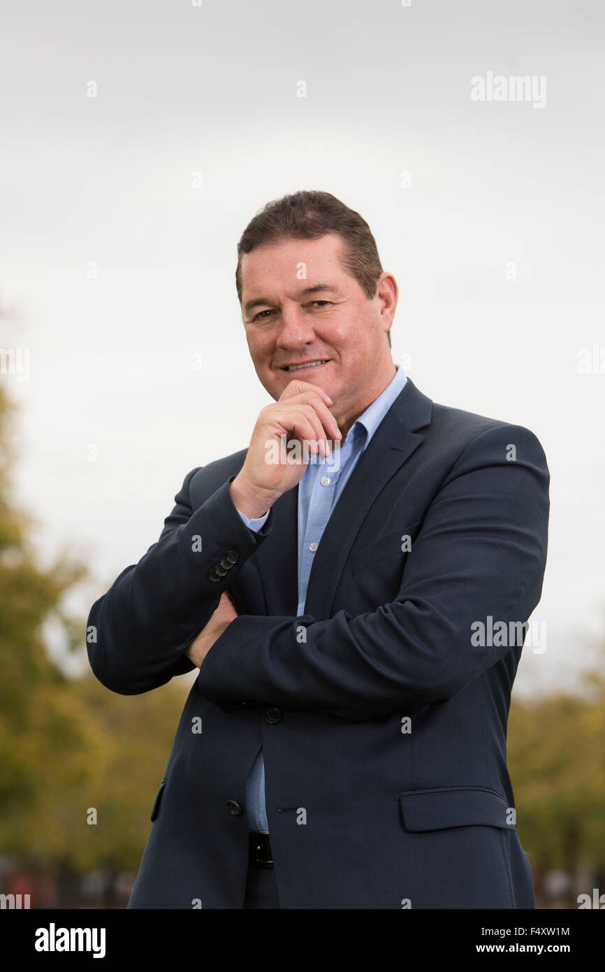 La Rugby World Cup 2015 Director David Pickering retratos. Foto de stock