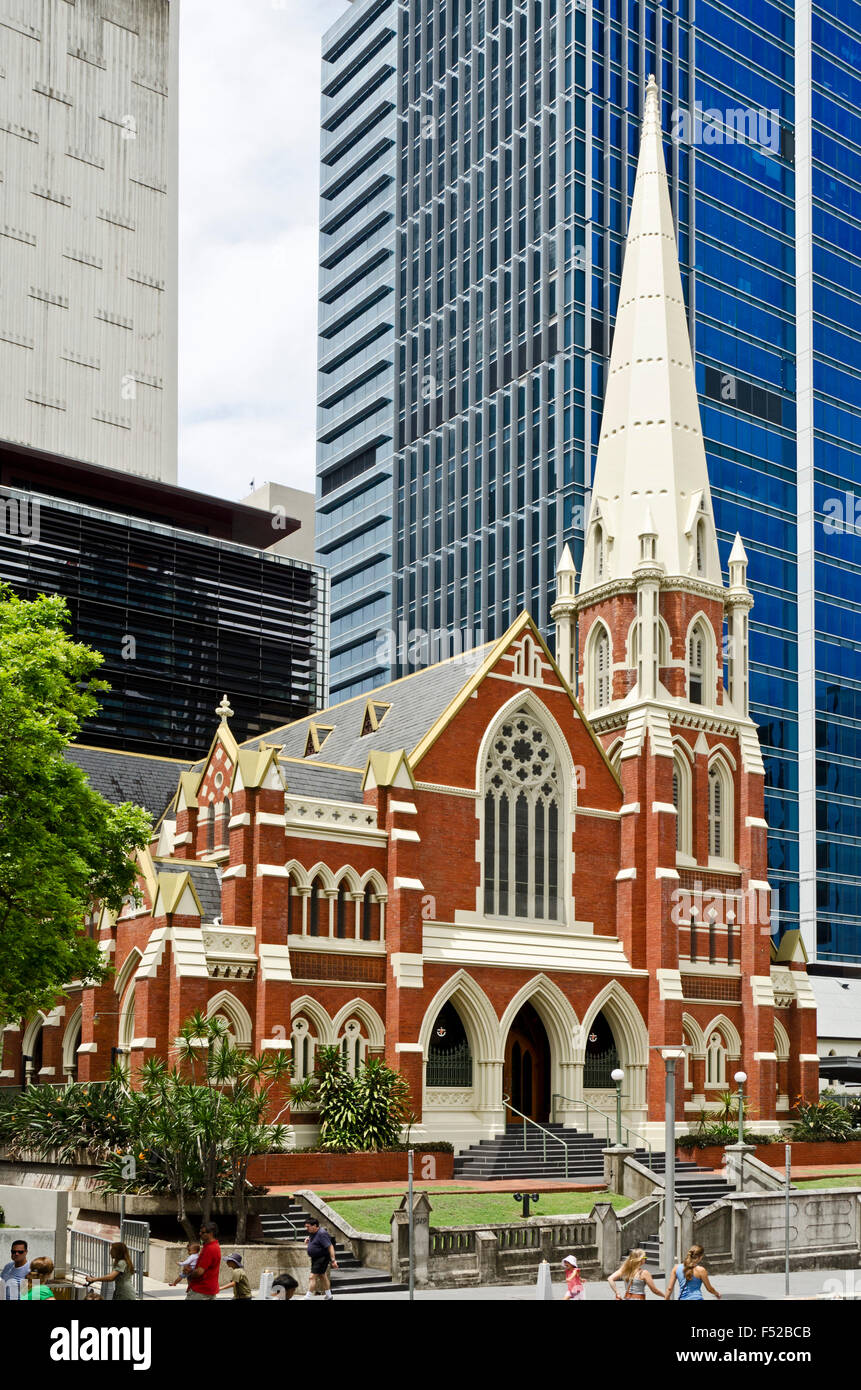 Australia, Brisbane, Albert Street Iglesia Unida, Foto de stock