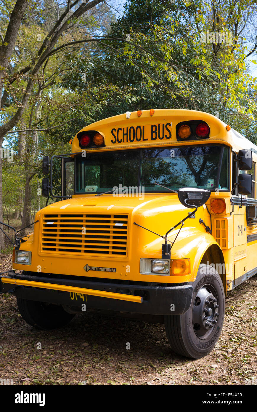 Typical north american school bus fotografías e imágenes de alta resolución  - Alamy