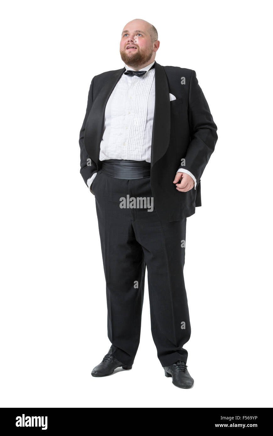 Hombre gordo con traje fotografías e imágenes de alta resolución - Alamy