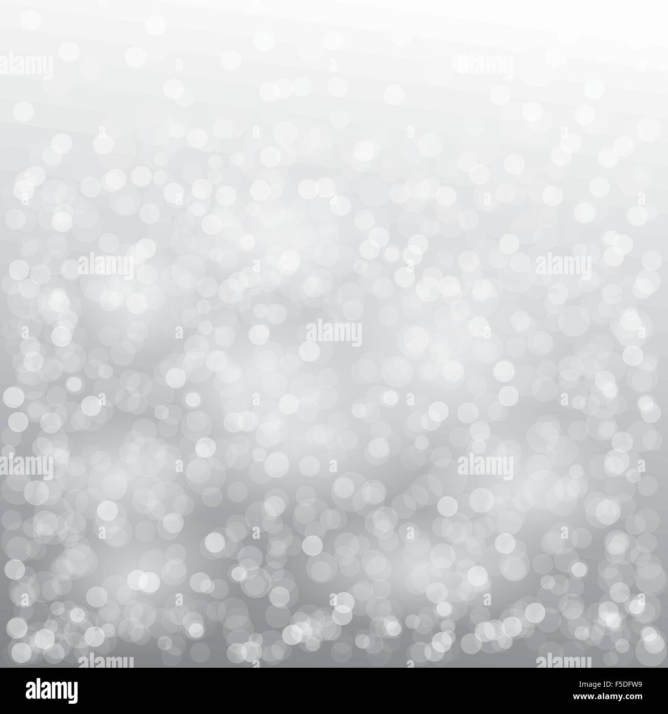 Diseño de tarjeta de navidad con copos de nieve sobre fondo gris Ilustración del Vector
