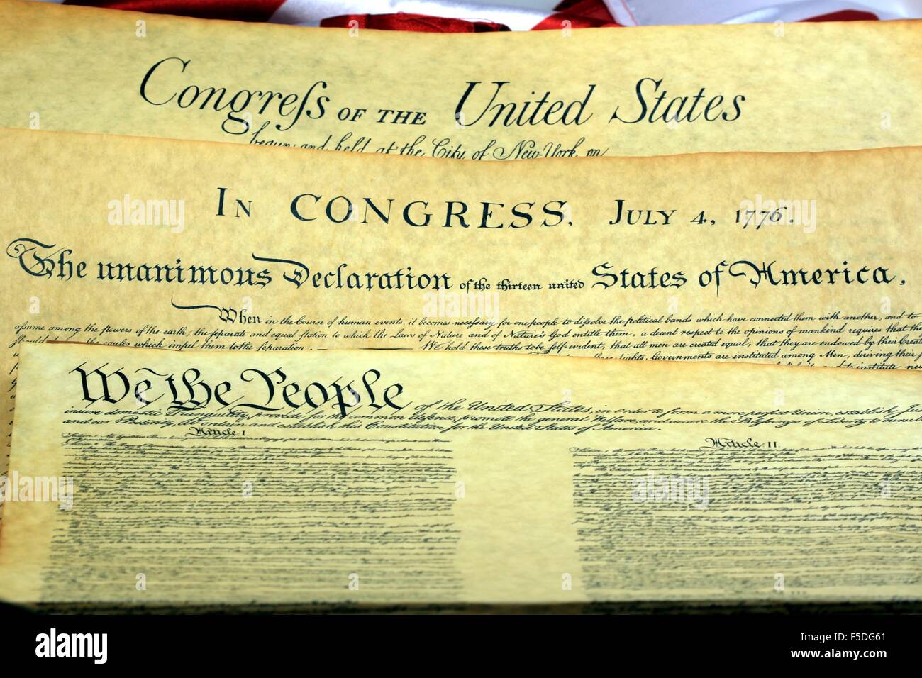 Carta de Derechos de los Estados Unidos el preámbulo a la Constitución