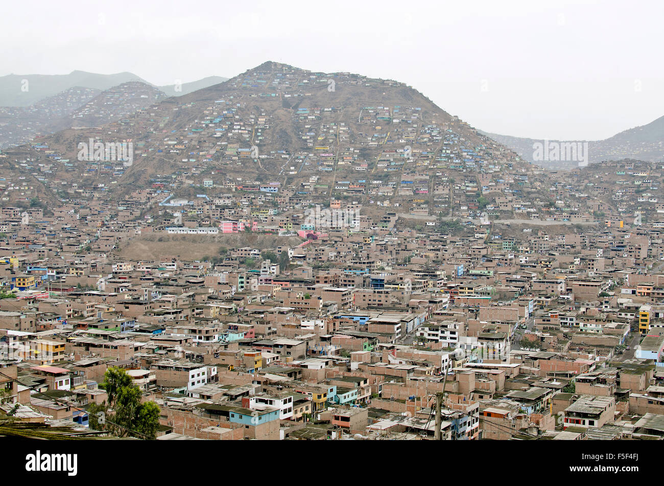 San miguel lima slum peru fotografías e imágenes de alta resolución Alamy