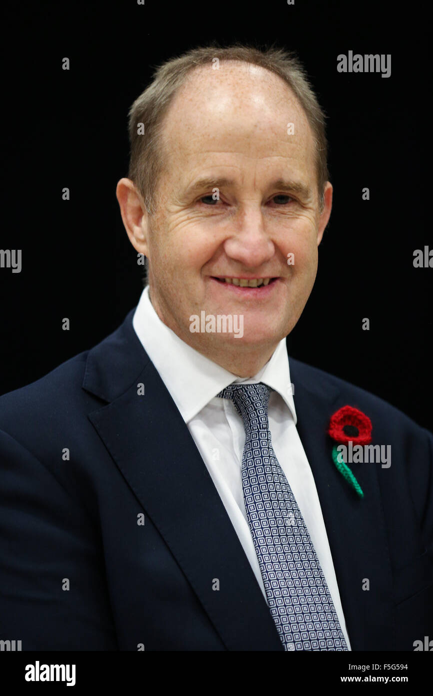 Kevin hollinrake, un político del partido conservador británico y miembro del parlamento por thirsk y malton. Foto de stock