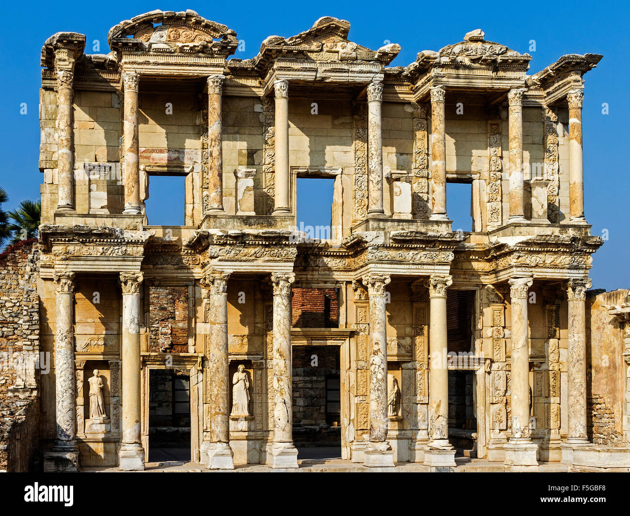 Biblioteca Celcius o prostíbulo Éfeso Turquía Foto de stock